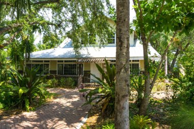 Naples, Amerika Birleşik Devletleri - 8 Mayıs 2018: Naples, Florida ABD plajda güzel bir ev