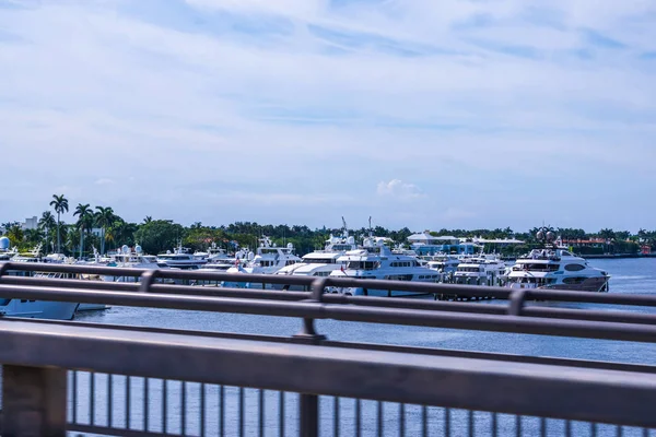 Yachts à West Palm Beach, Floride — Photo