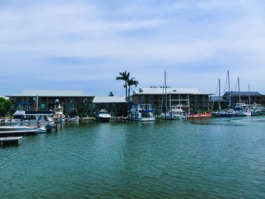 Tekne marina ve waterfront Naples, Florida