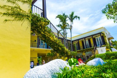 Naples, Amerika Birleşik Devletleri - 8 Mayıs 2018: Naples, Florida ABD plajda güzel bir ev