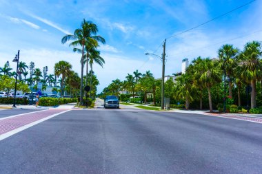 Naples, Amerika Birleşik Devletleri - 8 Mayıs 2018: Naples, Florida ABD plajda güzel bir ev