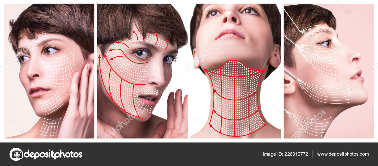 Weiblicher kurzhaarschnitt