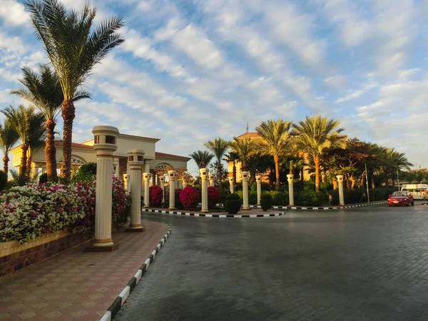 Sharm El Sheikh, Egyiptom - január 05, 2019: A szultán kertek Resort Sharm El Sheikh — Stock Fotó