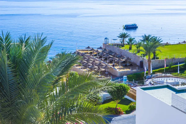 Güneşli bir gün kumsalda Kızıldeniz