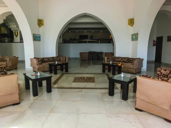 Sharm El Sheikh, Egipto - 03 de enero de 2019: The lobbi at Domina Coral Bay Resort and SPA — Foto de Stock