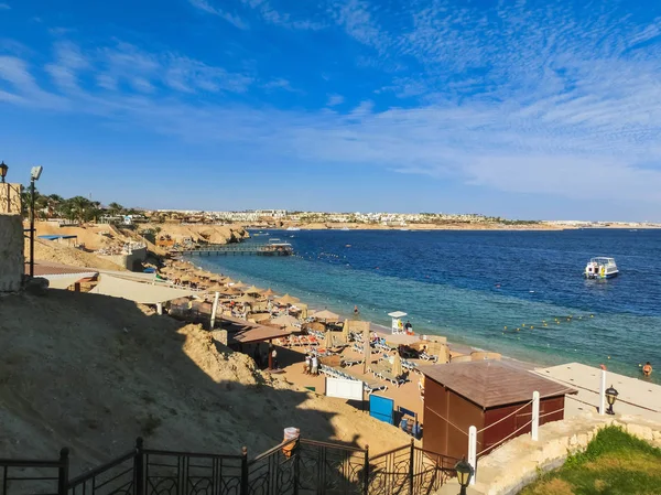 샤 름 엘-셰이크, 이집트에서 홍 해 해변 — 스톡 사진