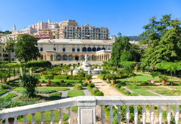 Villa del principe und ihre gärten in genua, italien — Stockfoto