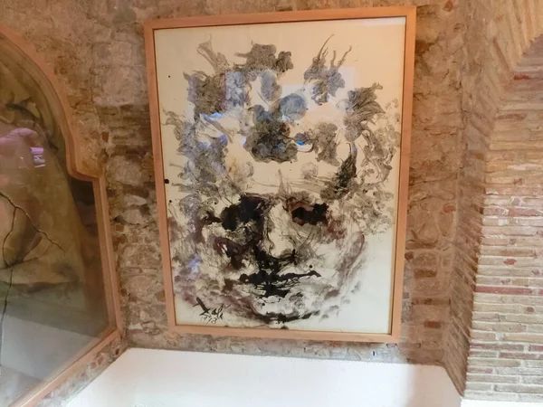 Figueres Spain Вересня 2015 Details Dali Museum Відкритий Вересня 1974 — стокове фото