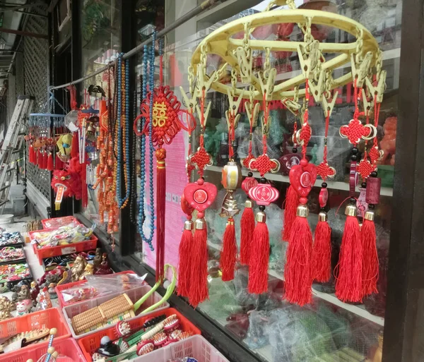 Shop on the corner in chinatown, New York at USA