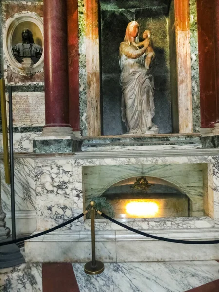 Rome Italië September 2015 Binnen Het Pantheon Pantheon Een Beroemd — Stockfoto