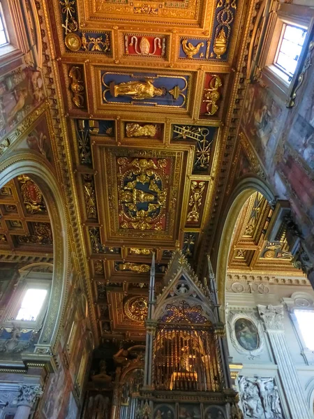 Rome Italie Septembre 2015 Intérieur Basilique San Giovanni Laterano Rome — Photo