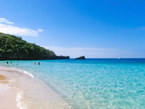 Nubes Oscuras Sobre Playa Isla Roatán Honduras — Foto de Stock