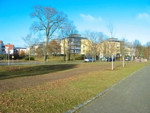 Municipio Cerca Del Lago Tegel Distrito Berlín Hermsdorf Berlín Alemania — Foto de Stock