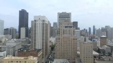San Francisco Cityscape ile şehir merkezindeki gökdelenler, California, ABD