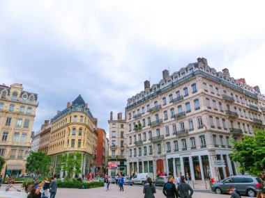 Lyon, Fransa - 16 Haziran 2016: Jacobin 'in 16 Haziran 2016' da Lyon, Fransa 'daki yeri