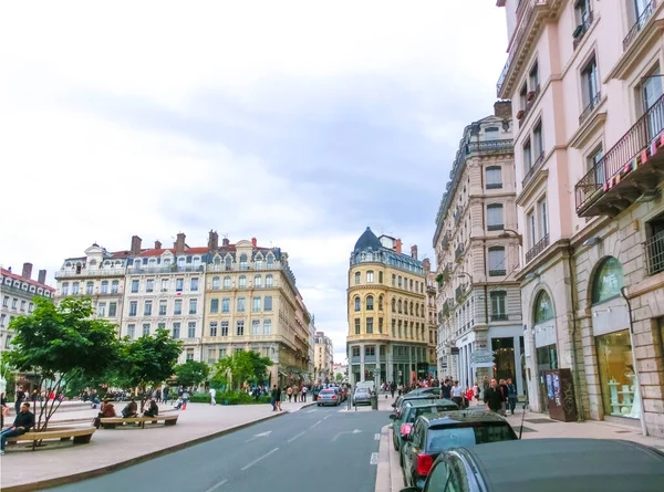 Lyon Frankreich Juni 2016 Der Platz Der Jakobiner Lyon Frankreich — Stockfoto