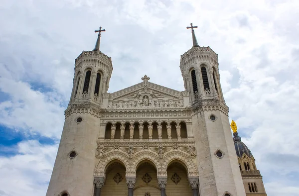 Lyon Frankrijk Augustus 2019 Saint Jean Cathedral Saint Jean Baptiste — Stockfoto