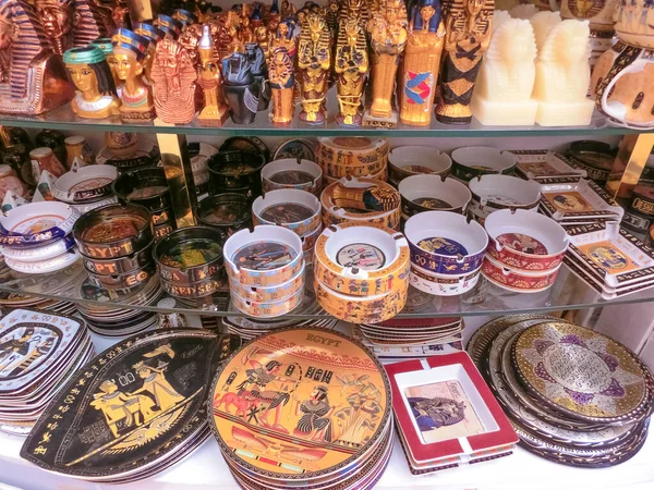 Sharm Sheikh Egypten September 2020 Den Lokala Presentbutiken Egyptens Souvenirbutik — Stockfoto