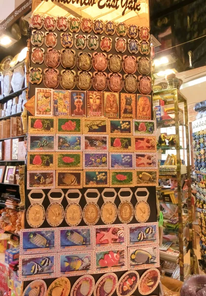 Sharm Sheikh Egypt September 2020 Local Gift Shop Egyptian Souvenir — Stock Photo, Image