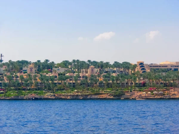 Sharm Sheikh Egypt September 2020 Beach Park Area Hotel Four — Stock Photo, Image