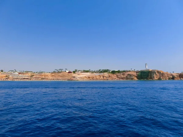 Rev Röda Havet Stranden Fanar Egypten — Stockfoto