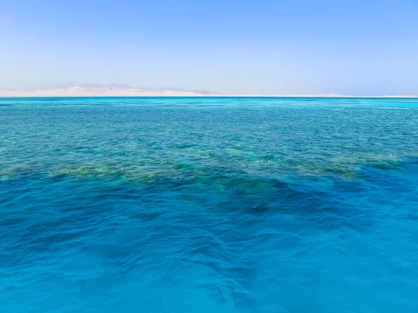 Baia Con Acqua Blu Nel Parco Nazionale Ras Muhammad Egitto — Foto Stock