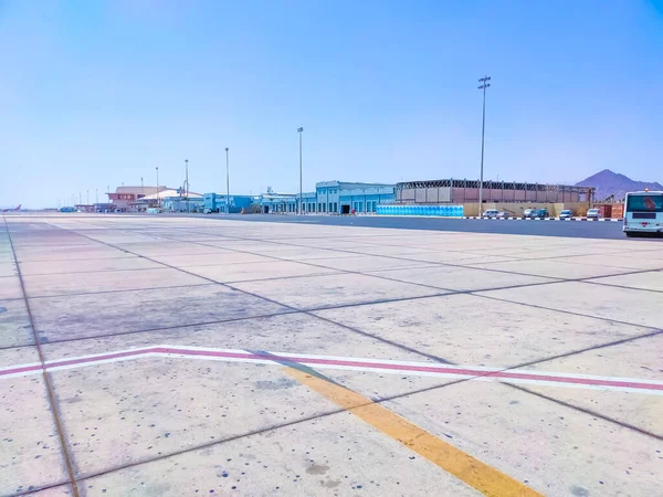 Sharm Sheikh Egipt Września 2020 Obszar Międzynarodowym Lotnisku Sharm Sheikh — Zdjęcie stockowe