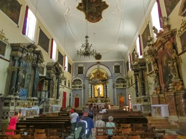 Dubrovnik Kroasia Juni 2015 Gereja Saviour Sebuah Gereja Renaisans Kecil — Stok Foto