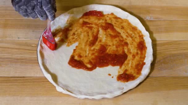 피자를 만들기의 시간 경과 — 비디오