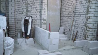 Oluşturucu gaz beton blok el ile testere gördüm