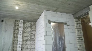 iç imar sitesinin görünümünü eğimli