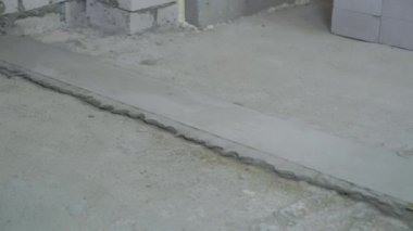 Beton Vakfı yeni bir tuğla duvar döşeme için hazır