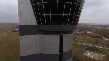 uluslararası havaalanında uçuş yönetimi Hava Kontrol Kulesi kadar Tilt