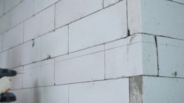 blok duvar ve ekleme dübel içinde Delme delikleri Oluşturucu