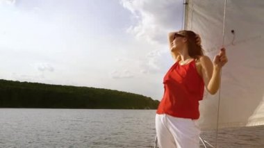 Yelkenli tekne macera zevk şık giyim Traveller