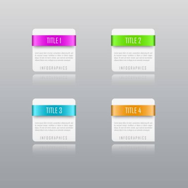 Grafik için soyut bilgi grafiği şablonu, diyagram