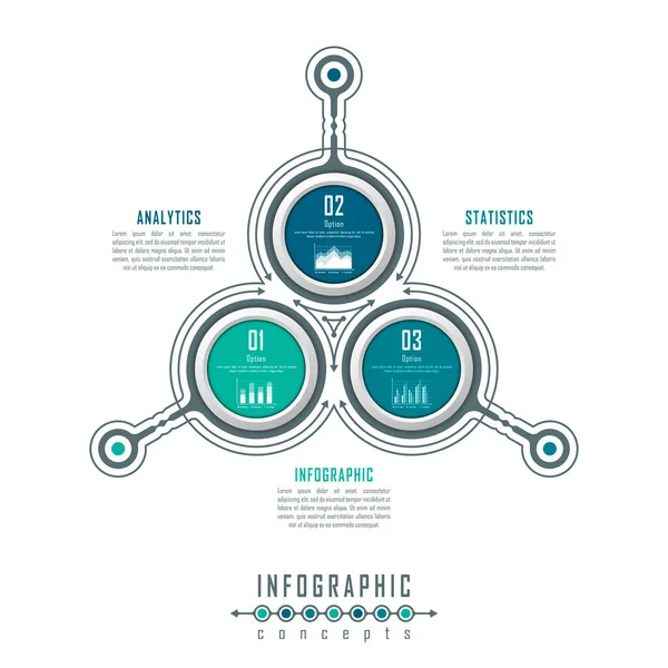 Infographic Tidslinje Mall Kan Användas För Diagram Diagram Webbdesign Presentation — Stock vektor