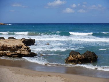 Kıbrıs'ta güzel Limasol Beach