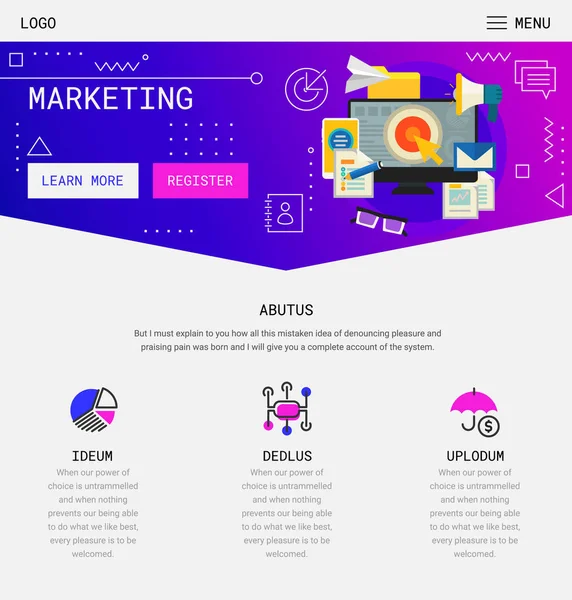 디자인 프리랜서 모바일 프로그램 스플래시 템플릿 일러스트와 스마트폰 일러스트 — 스톡 벡터