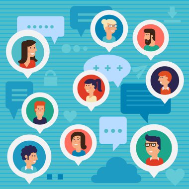 Sosyal ağlar, Global sohbet kavramı