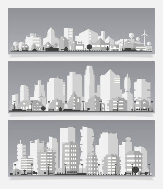 Kağıt malzeme stil ekolojik şehir