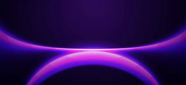 Koyu arkaplanda soyut parlayan dalga