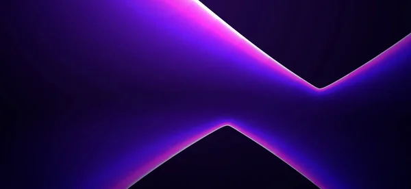 Soyut neon parlayan geometrik arkaplan. Koyu mavi arka plan. Işıklar. Merhaba ve neon boşluk.