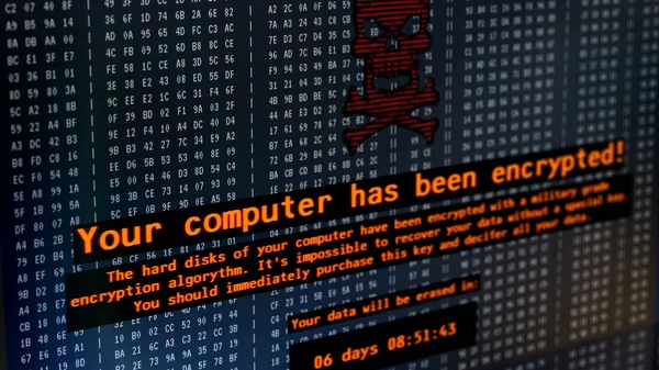 Petya virüs iletide bilgisayar ekranı, cyberattack, MEB talep hacker