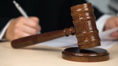 Hakim kontrol ve yasal kağıtları, meslek, hukuk sistemi, adalet imzalama