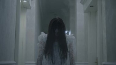 Otel koridorundaki ürkütücü kadın, gelin hayaleti, paranormal yetenekler, şeytan.