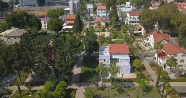 Tel Aviv şehir mimarisinin hava manzarası, İsrail, seyahat kavramı