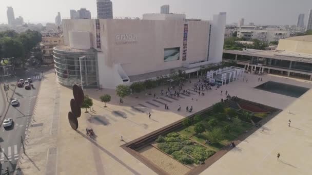 Vue Aérienne Architecture Ville Tel Aviv Israël Concept Voyage — Video