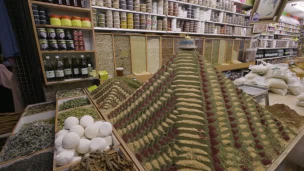 Israel Jerusalén Febrero 2018 Gente Que Compra Mercado Jerusalén Imágenes — Vídeo de stock