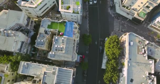 Τελ Αβίβ Εναέρια Ορίζοντα Drone Βίντεο — Αρχείο Βίντεο